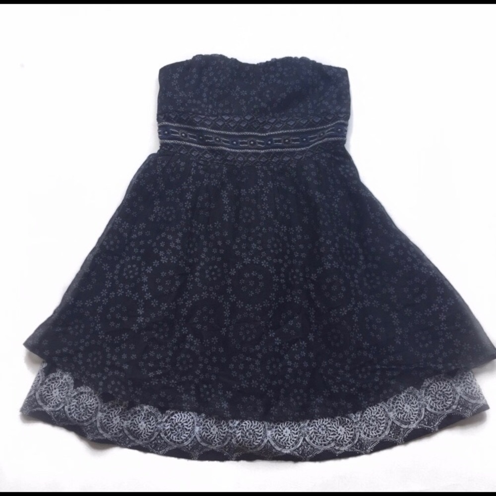 Free People strapless embellished dress Size 4